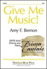 Give Me Music SATB choral sheet music cover